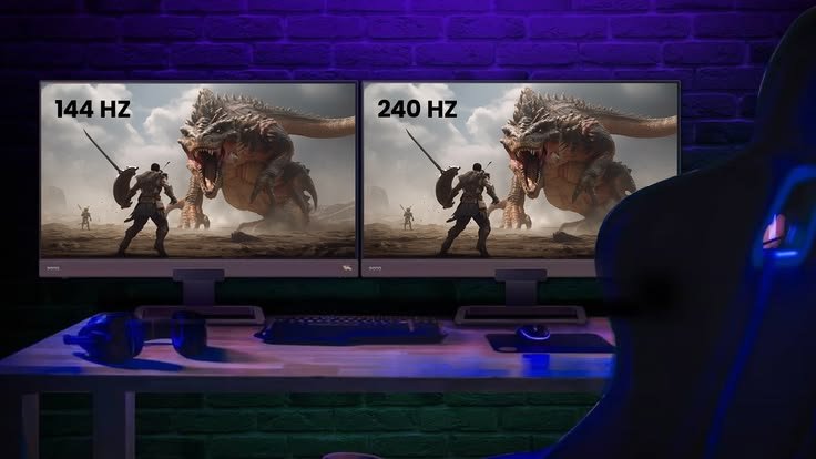 are 240hz+ benq zowie & mobiuz gaming monitors worth it